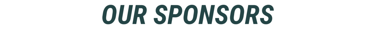 our sponsors