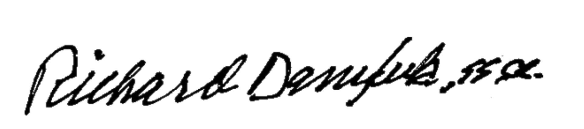 Fr. Rich signature