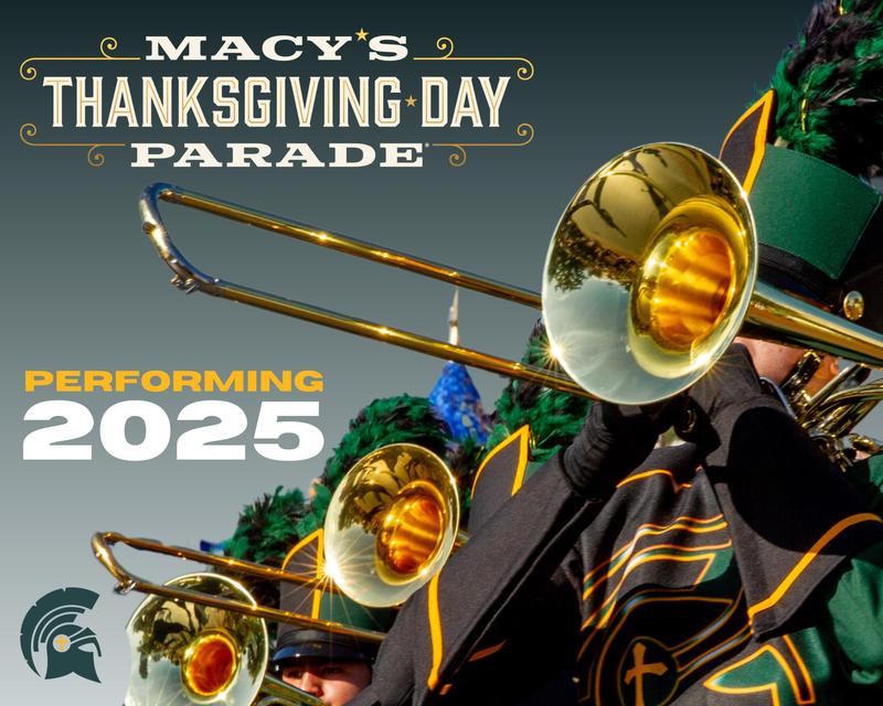 The DSR is headed to the 2025 Macy's Thanksgiving Day Parade®! Featured Photo