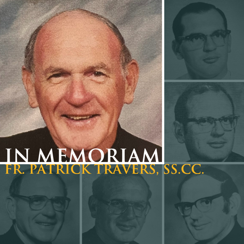 Remembering Fr. Patrick Travers, SS.CC.